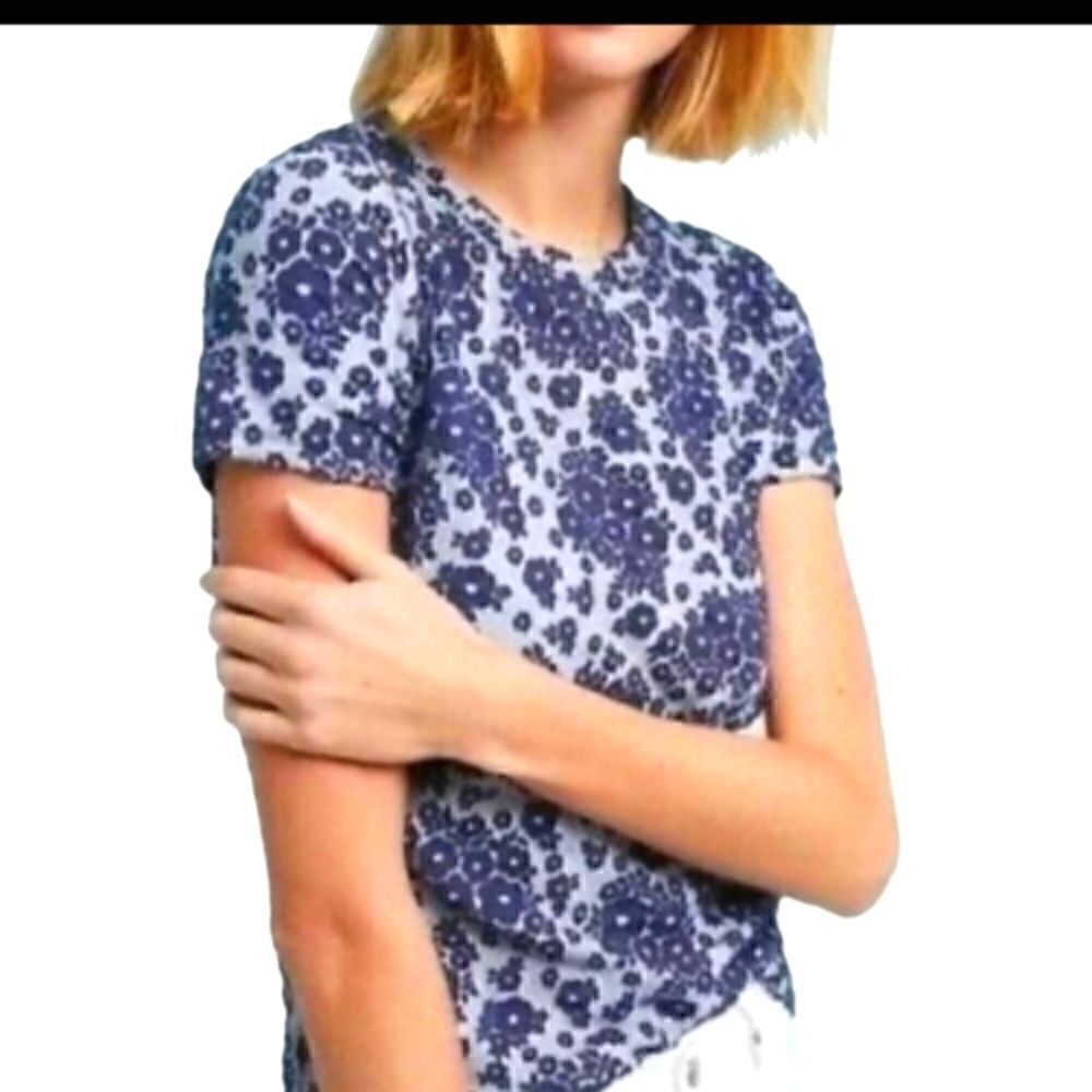 Anthropologie Floral T-Shirt   